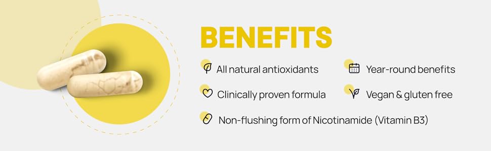 Heliocare Advanced Niacin B3 Supplement benifit