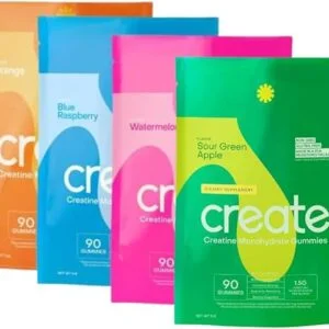 Creatine Monohydrate Gummies for Men & Women - variety pack